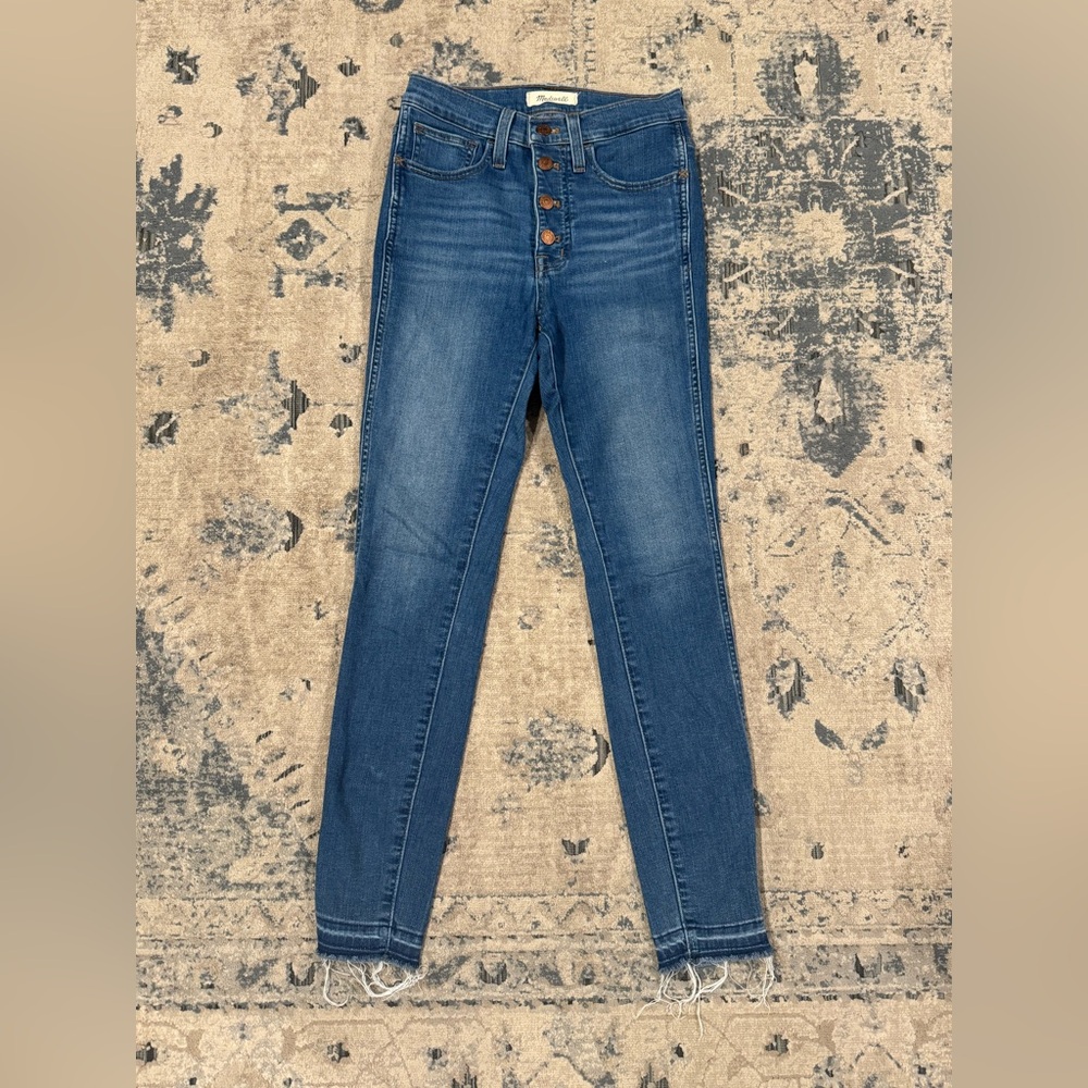 Madewell 10” High-Rise Skinny Jeans size 26